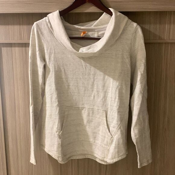 LUCY, cowl neck, sweat shirt, cotton, like new,. SP - Picture 1 of 10